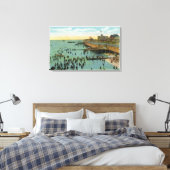 Martha's wijngaard, Uitzicht van de Beach Canvas Afdruk (Insitu (Slaapkamer))