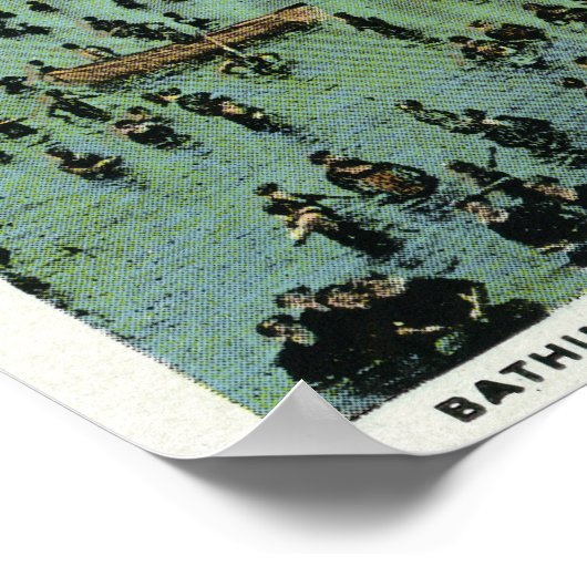 Martha's wijngaard, Uitzicht van de Beach Poster (Hoek)