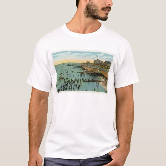 Martha's wijngaard, Uitzicht van de Beach T-shirt (Voorkant)
