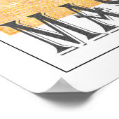 Martha's wijntuin op het strand poster (Hoek)