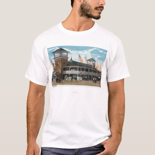 Martha's wijntuin, Uitzicht van de Tivoli T-shirt (Voorkant)