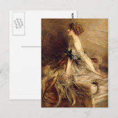 Marthe Bibesco - Boldini Briefkaart (Voorkant / Achterkant)