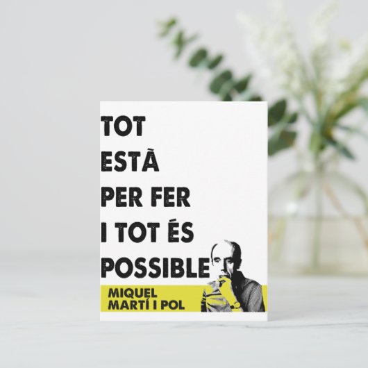 Marti i Pol Briefkaart (Staand voorkant)