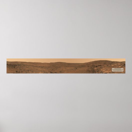Martiaans landschap (seminole panorama, volledige poster (Voorkant)
