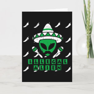 Martiaanse illegale alien Mexicaanse Area-51 grapp Kaart