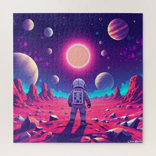 MARTIAANSE KOLONISTEN 6 LEGPUZZEL (Verticaal)