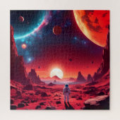 MARTIAANSE KOLONISTEN LEGPUZZEL (Verticaal)