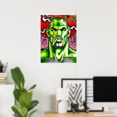 Martiaanse Machismo Poster (Thuiskantoor)