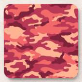 MARTIAANSE WOESTIJN CAMO / CAMOUFLAGE SCHITTERINGS BIER ONDERZETTER (Voorkant)