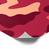 MARTIAANSE WOESTIJN CAMO / CAMOUFLAGE SCHITTERINGS POSTER (Hoek)