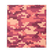 MARTIAANSE WOESTIJN DIGITALE CAMO / CAMOUFLAGE NOTITIEBLOK (Voorkant)