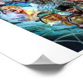 Martial Art cool combineren Poster (Hoek)