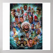 Martial Art cool combineren Poster (Voorkant)