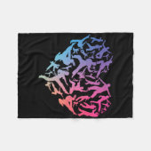 Martial Art Heart Love Training Karate Tae Kwon Do Fleece Deken (Voorkant (Horizontaal))