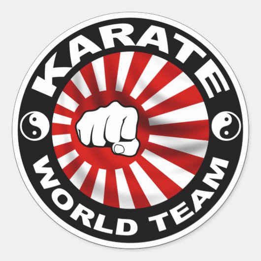 Martial Art Sticker (Voorkant)