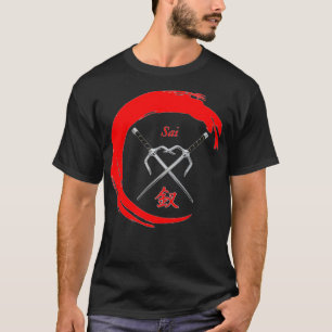 Martial Art Weapon SAI T-shirt