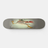 Martial Artist Chicken Persoonlijk Skateboard (Horizontaal)