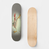 Martial Artist Chicken Persoonlijk Skateboard (Voorkant)