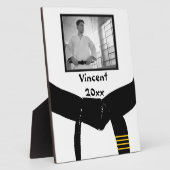 Martial Arts 4th grad Black Belt Photo Keepslag Fotoplaat (Zijkant)