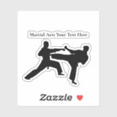 Martial Arts Actie Thema Decal Stickers (Vel)