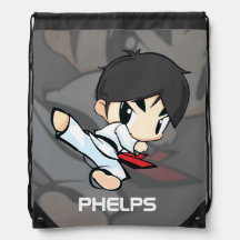 Martial Arts Bag - Drawstring Backpack