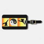 Martial Arts Bagage Label (Voorkant horizontaal)