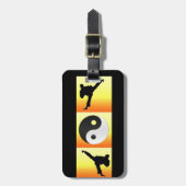Martial Arts Bagage Label (Voorkant verticaal)