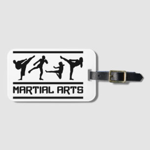 Martial Arts Bagagelabel