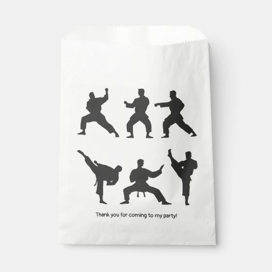 Martial Arts Bedankzakje (Voorkant)