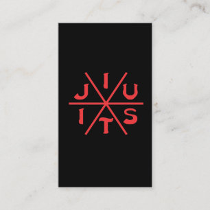 Martial Arts BJJ Brazililian Jiu Jitsu Fighu Visitekaartje