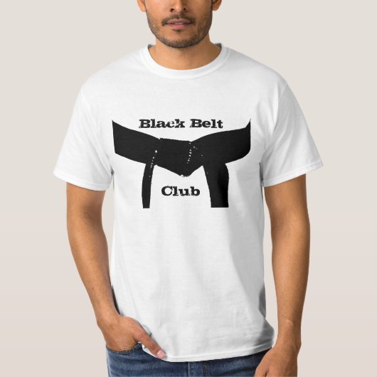 Martial Arts Black Belt Club T-shirt (Voorkant)