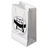 Martial Arts Black Belt gefeliciteerd Klein Cadeauzakje (Voorkant Gekanteld)