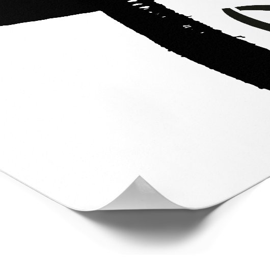 Martial Arts Black Belt Judo mam Poster (Hoek)