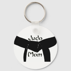 Martial Arts Black Belt Judo mam Sleutelhanger