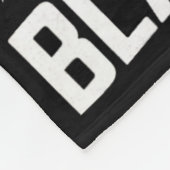 Martial Arts Black Belt Karate Jiu Jitsu Taekwondo Fleece Deken (Hoek)