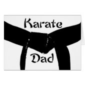 Martial Arts Black Belt Karate Pap (Voorkant Horizontaal)