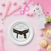 Martial Arts Black Belt Test Party Gefeliciteerd Papieren Bordje (Feest)