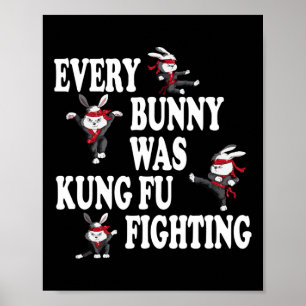 Martial Arts Boksen Fight Training Praktijkgevecht Poster