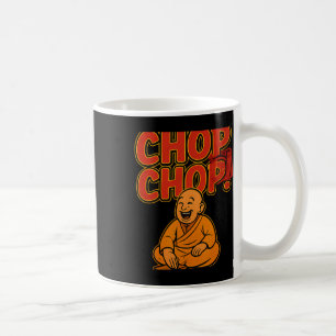 Martial Arts Boksen Humor Chop Chop Cartoon Priest Koffiemok