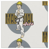 Martial Arts Boy Stof (Close Up)
