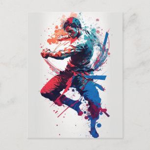 Martial Arts Briefkaart