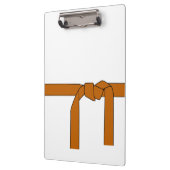 Martial Arts Brown Belt Cliboard Klembord (Links)