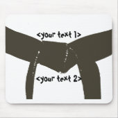 Martial Arts Brown Belt Muismat (Voorkant)