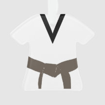 Martial Arts Brown Belt Uniform