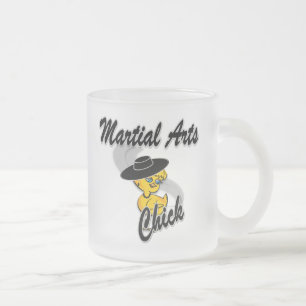 Martial Arts Chick #4 Matglas Koffiemok