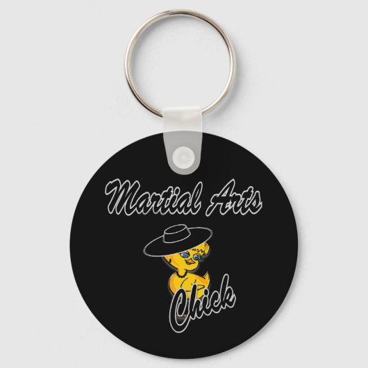 Martial Arts Chick #4 Sleutelhanger (Voorkant)