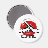 Martial Arts Club Magnet (Voorkant / Achterkant)