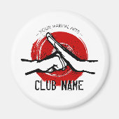 Martial Arts Club Magnet (Voorkant)