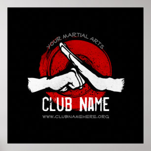 Martial Arts Club Poster
