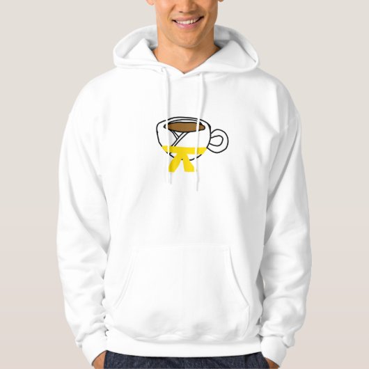 Martial Arts Coffee Cup – Kickstart Your Day Hoodie (Voorkant)